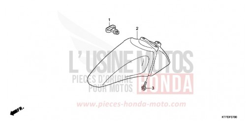 AILE AVANT SH125B de 2011